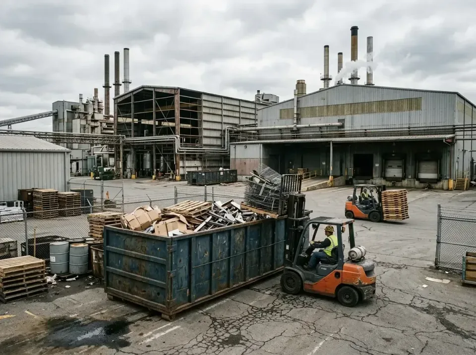 industrial-factory-scrap-conta-003 — frequently asked questions, Cheap Roll-off Dumpster Rentals in Trotwood, OH